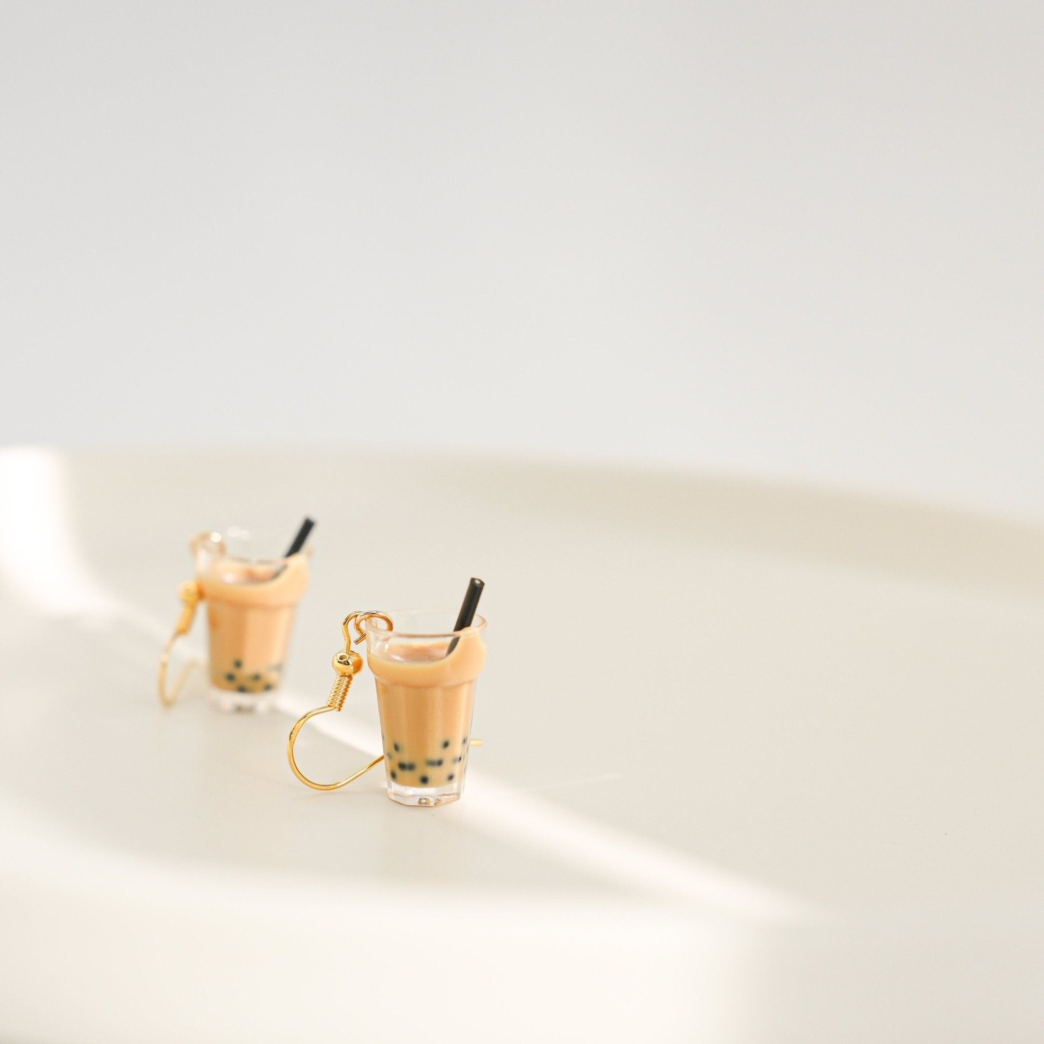 Bubble Tea Dangle Earrings - Mini Story Co