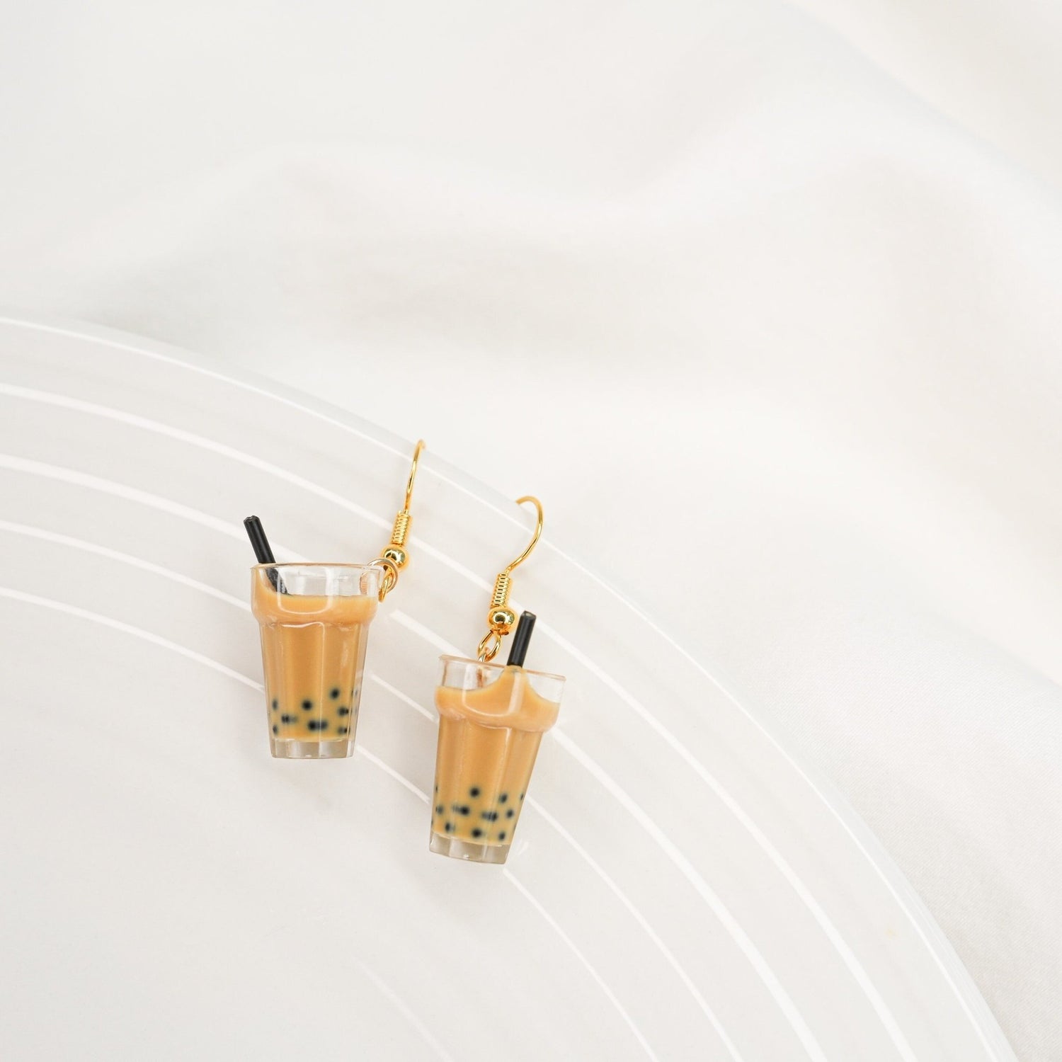 Bubble Tea Dangle Earrings - Mini Story Co