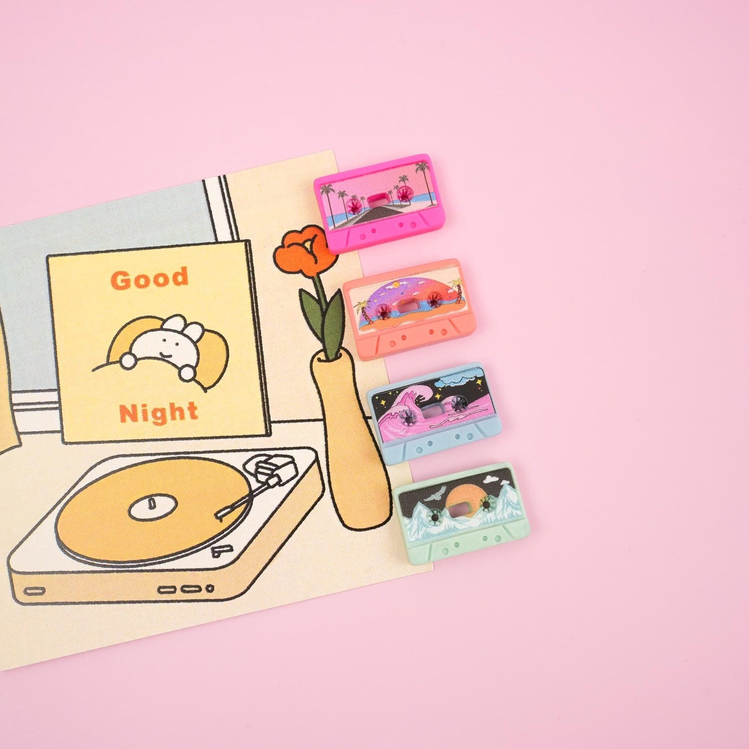 Cassette Tape Magnet Set - Mini Story Co