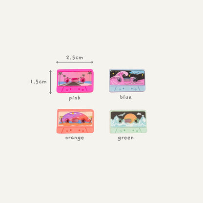 Cassette Tape Magnet Set - Mini Story Co