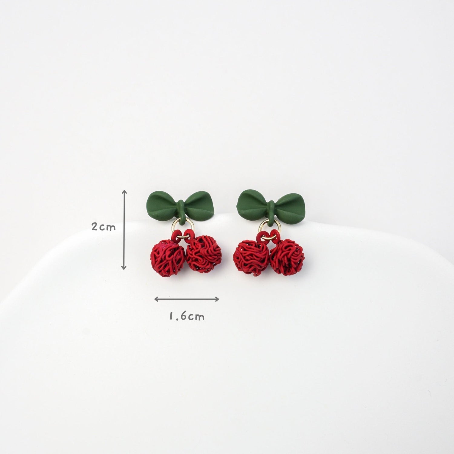 Cherry Drop Earrings - Mini Story Co