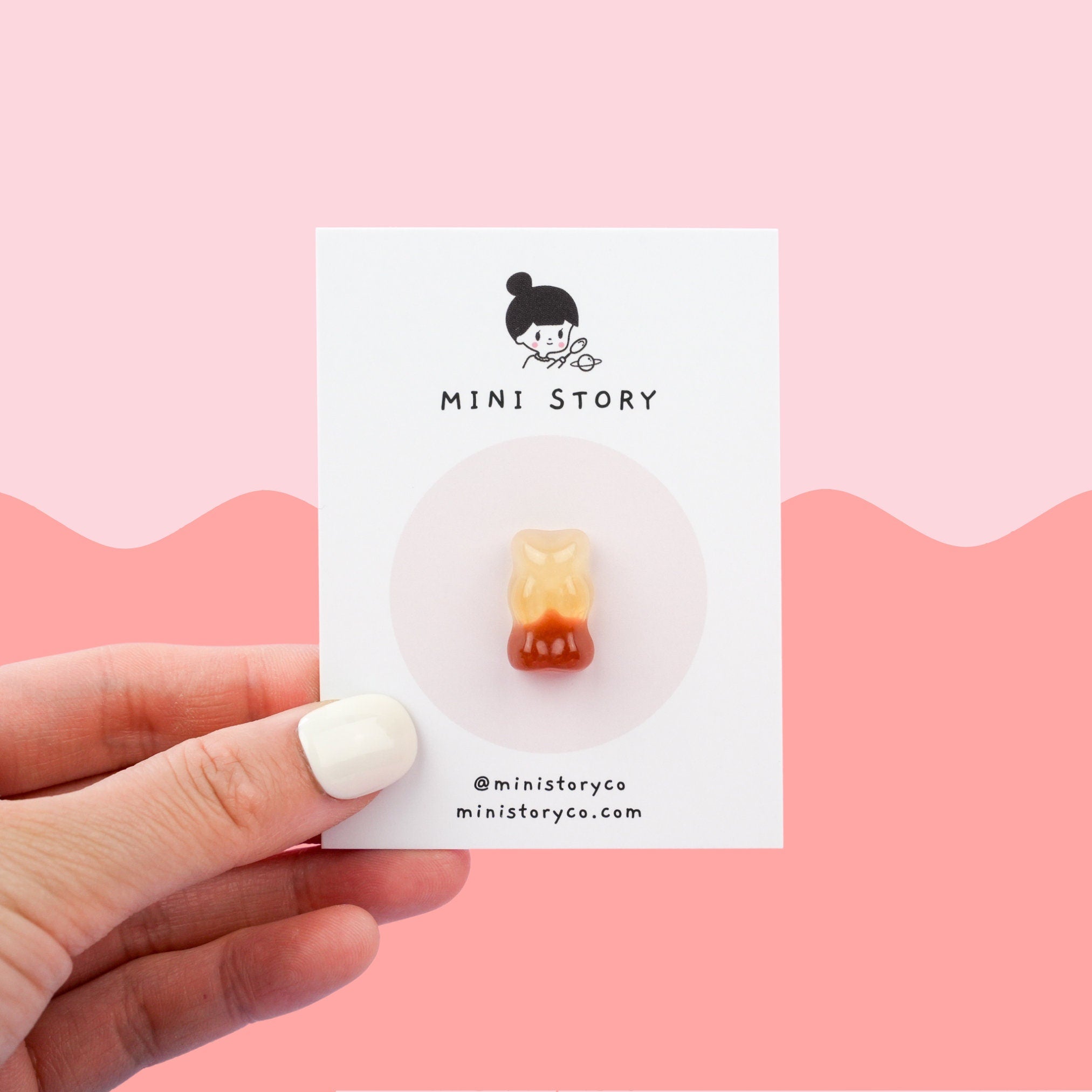 Cola Gummy Bear Pin - Mini Story Co