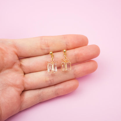 Crystal Present Dangle Earrings - Mini Story Co