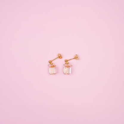 Crystal Present Dangle Earrings - Mini Story Co
