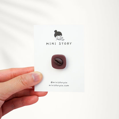 Dark Chocolate Pin - Mini Story Co