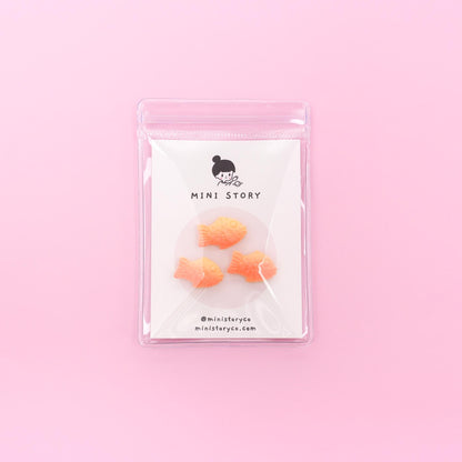Fish - shaped Pastry Magnet Set - Mini Story Co
