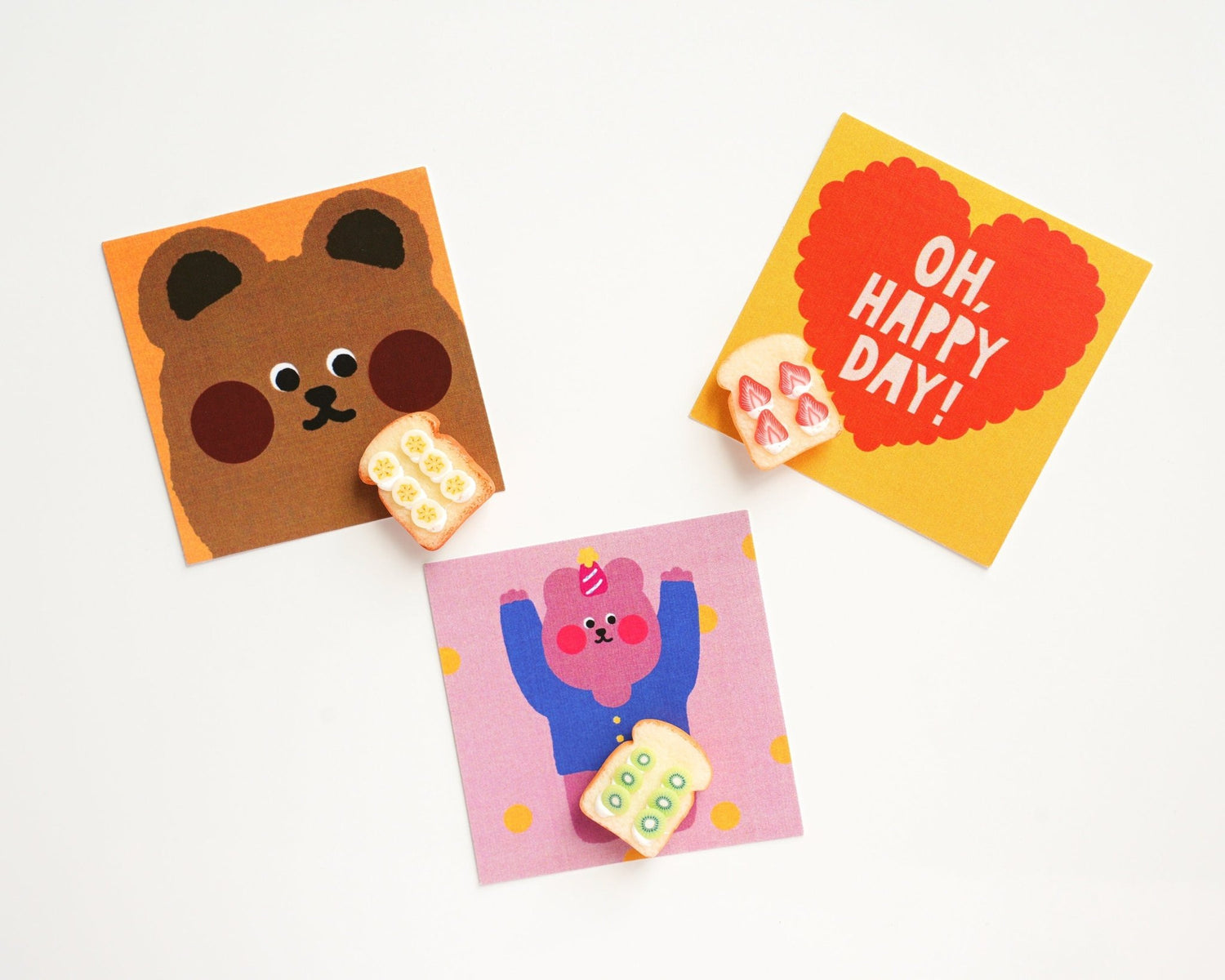 Fruit Toast Magnet Set - Mini Story Co