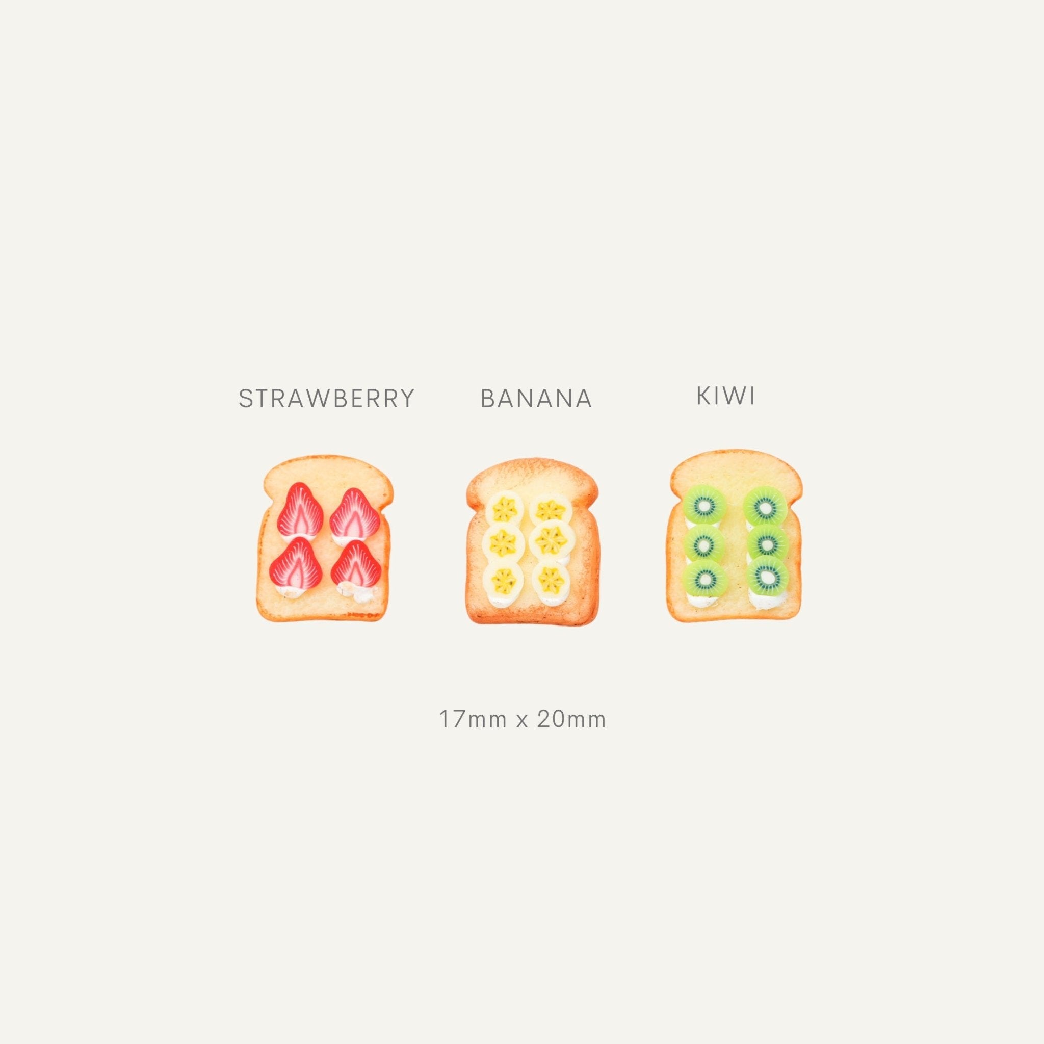 Fruit Toast Magnet Set - Mini Story Co