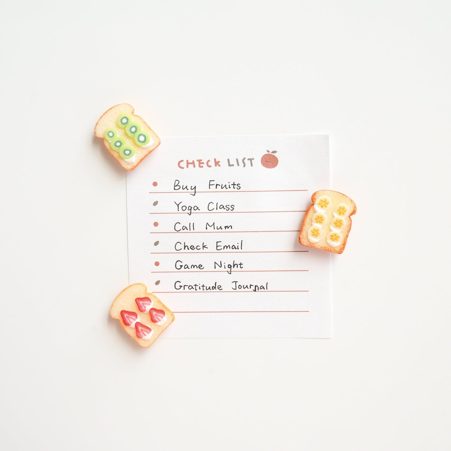 Fruit Toast Magnet Set - Mini Story Co