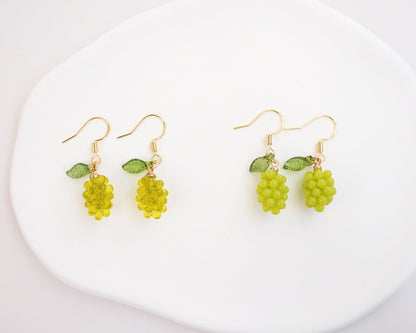 Grape Dangle Earrings - Mini Story Co