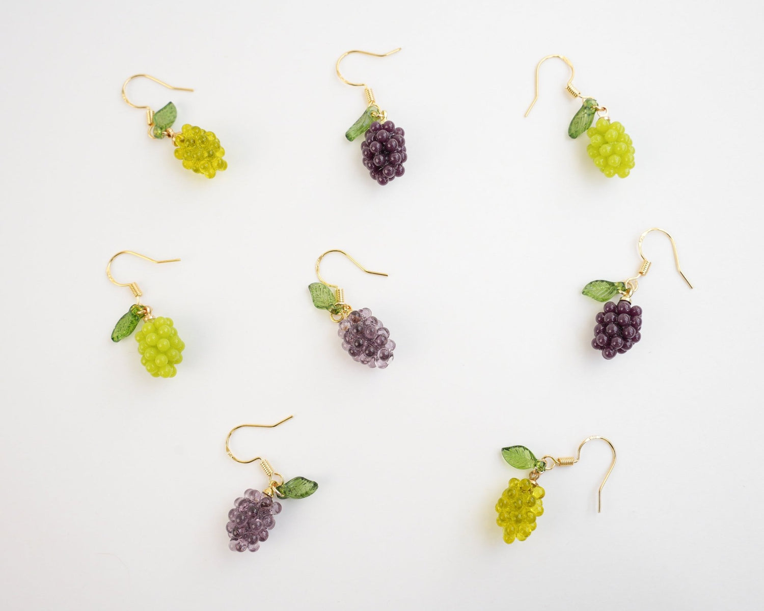 Grape Dangle Earrings - Mini Story Co