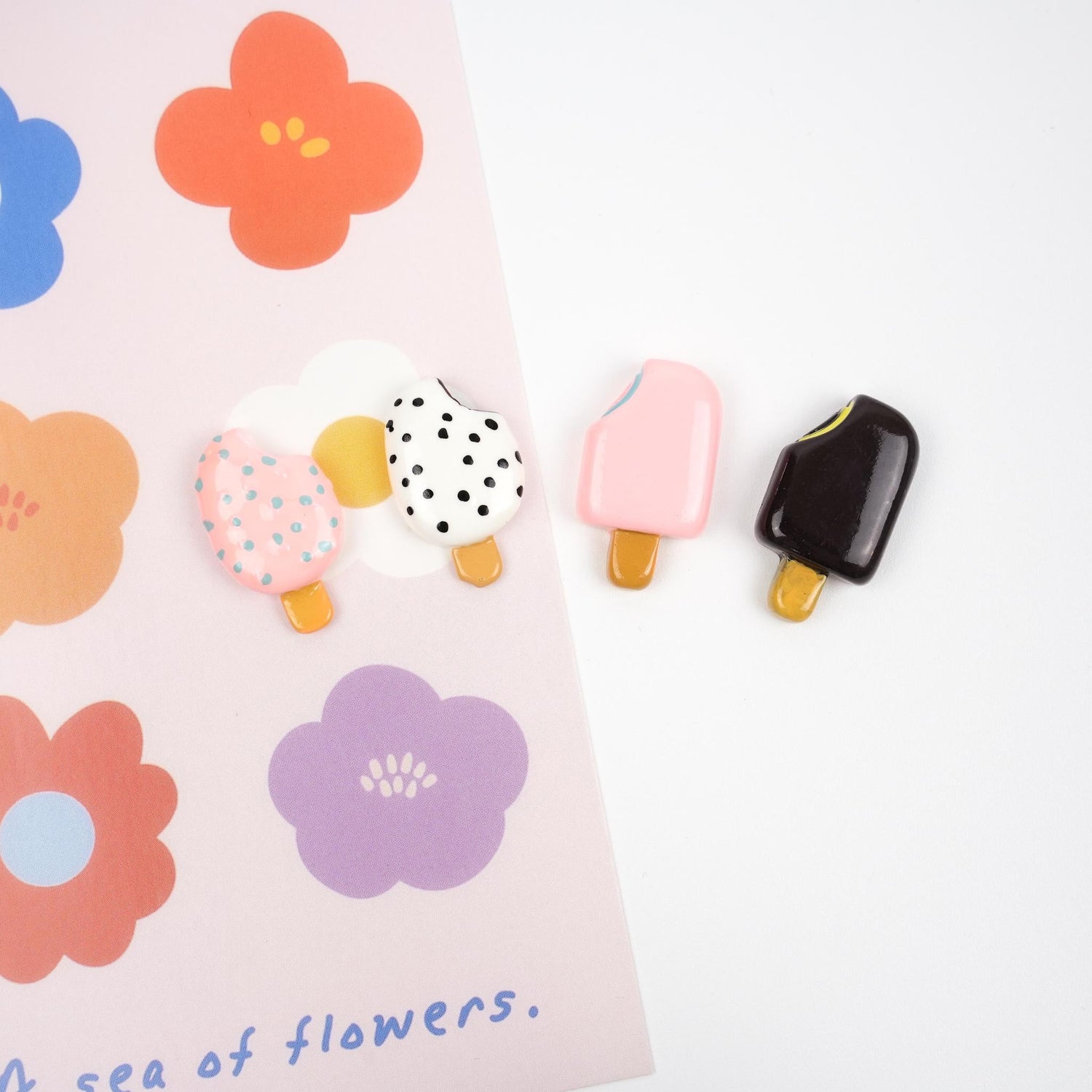 Ice Cream Bars Magnet Set - Mini Story Co