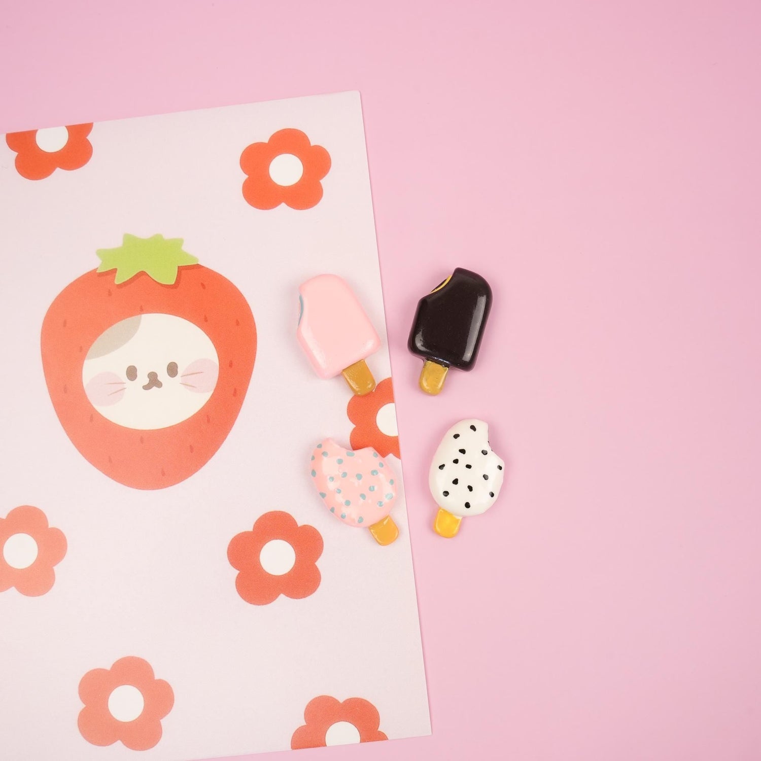 Ice Cream Bars Magnet Set - Mini Story Co