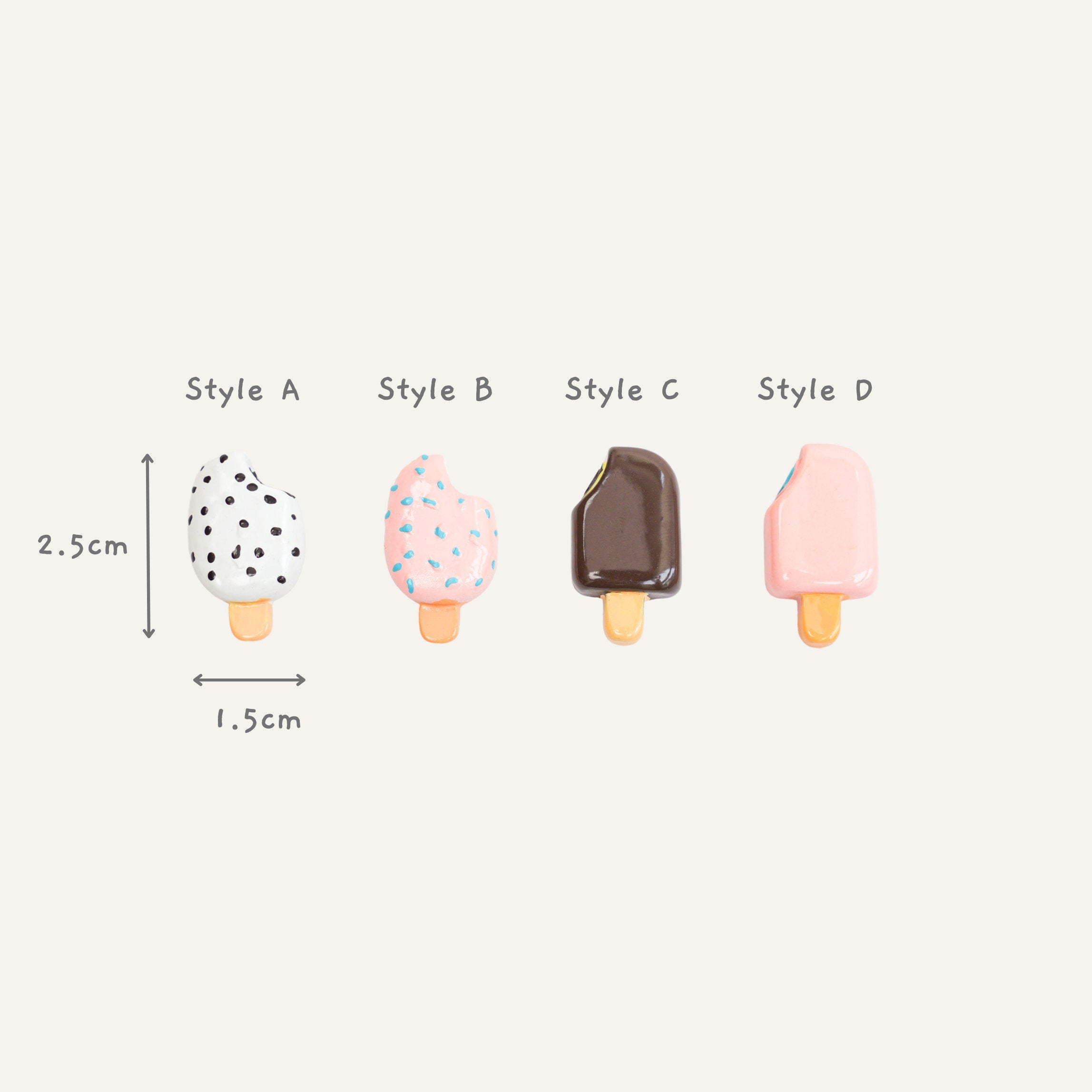Ice Cream Bars Magnet Set - Mini Story Co