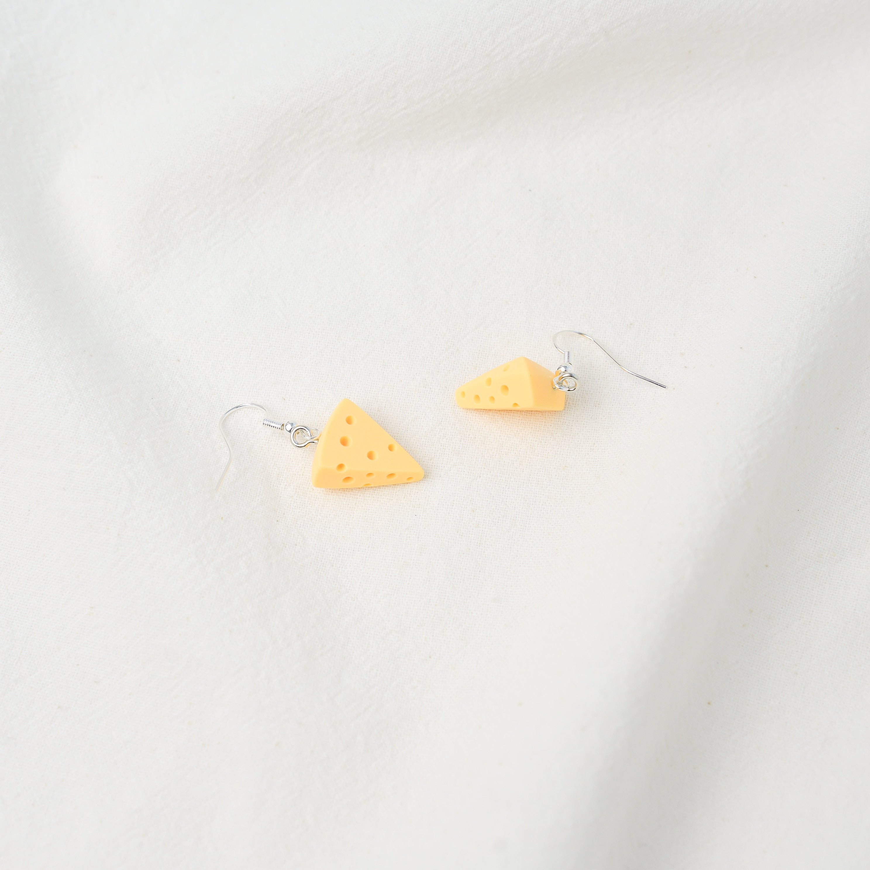 Swiss Cheese Dangle Earrings