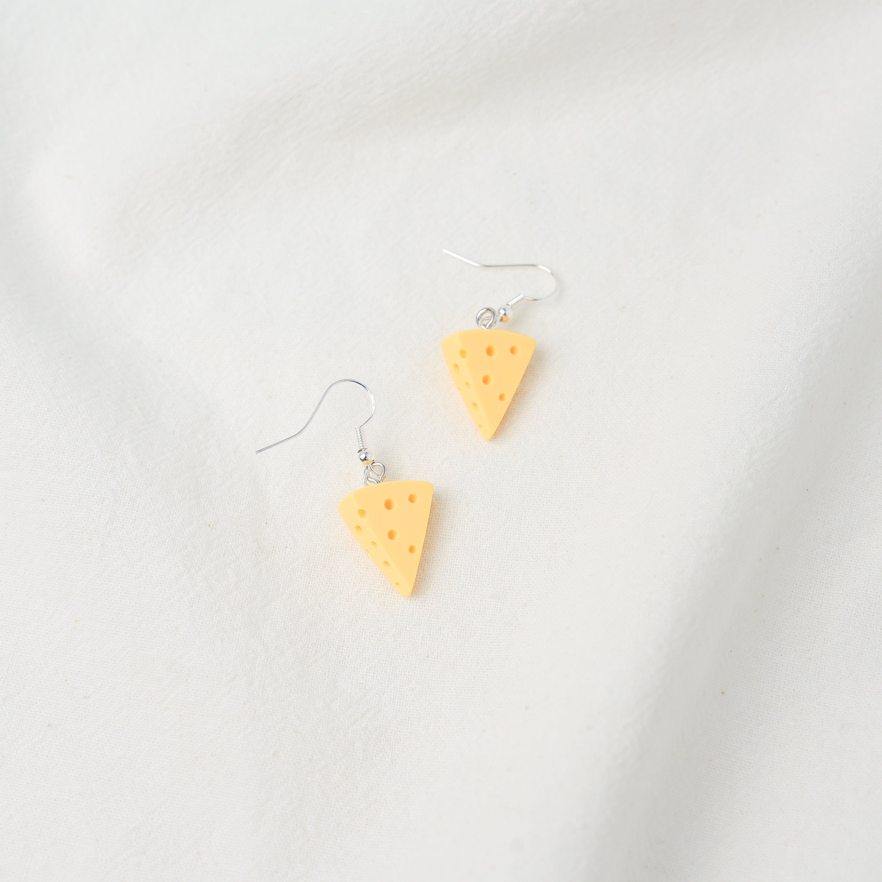 Swiss Cheese Dangle Earrings