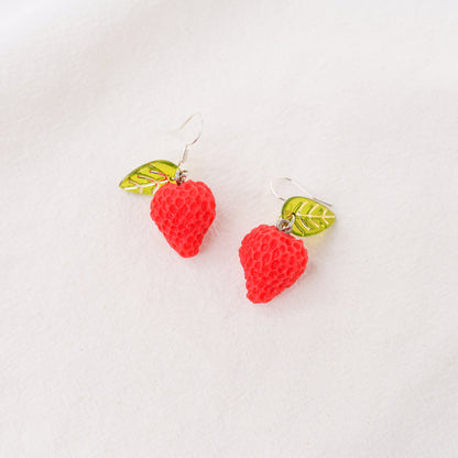 Strawberry Dangle Earrings