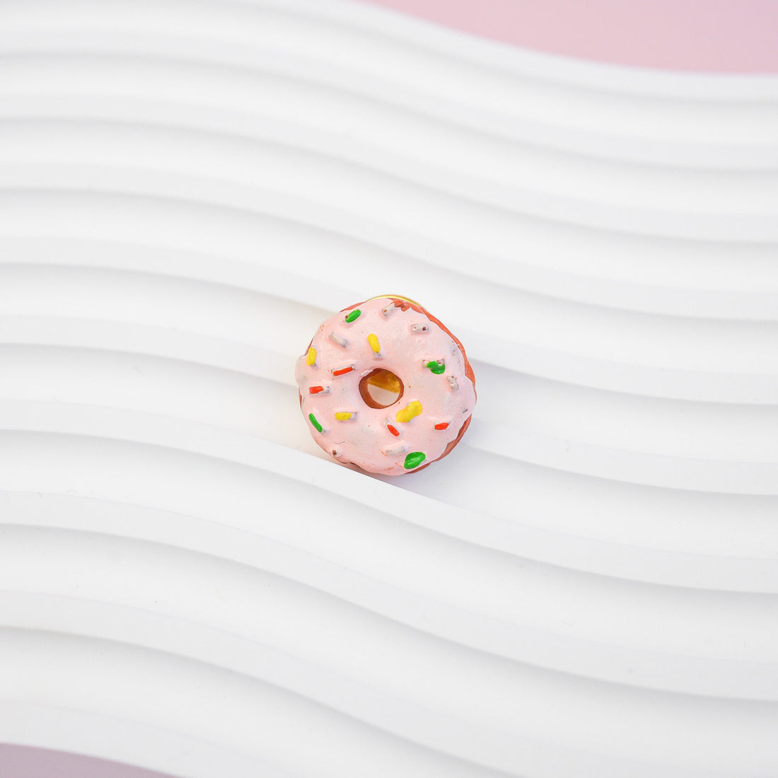 Rainbow Donut Pin