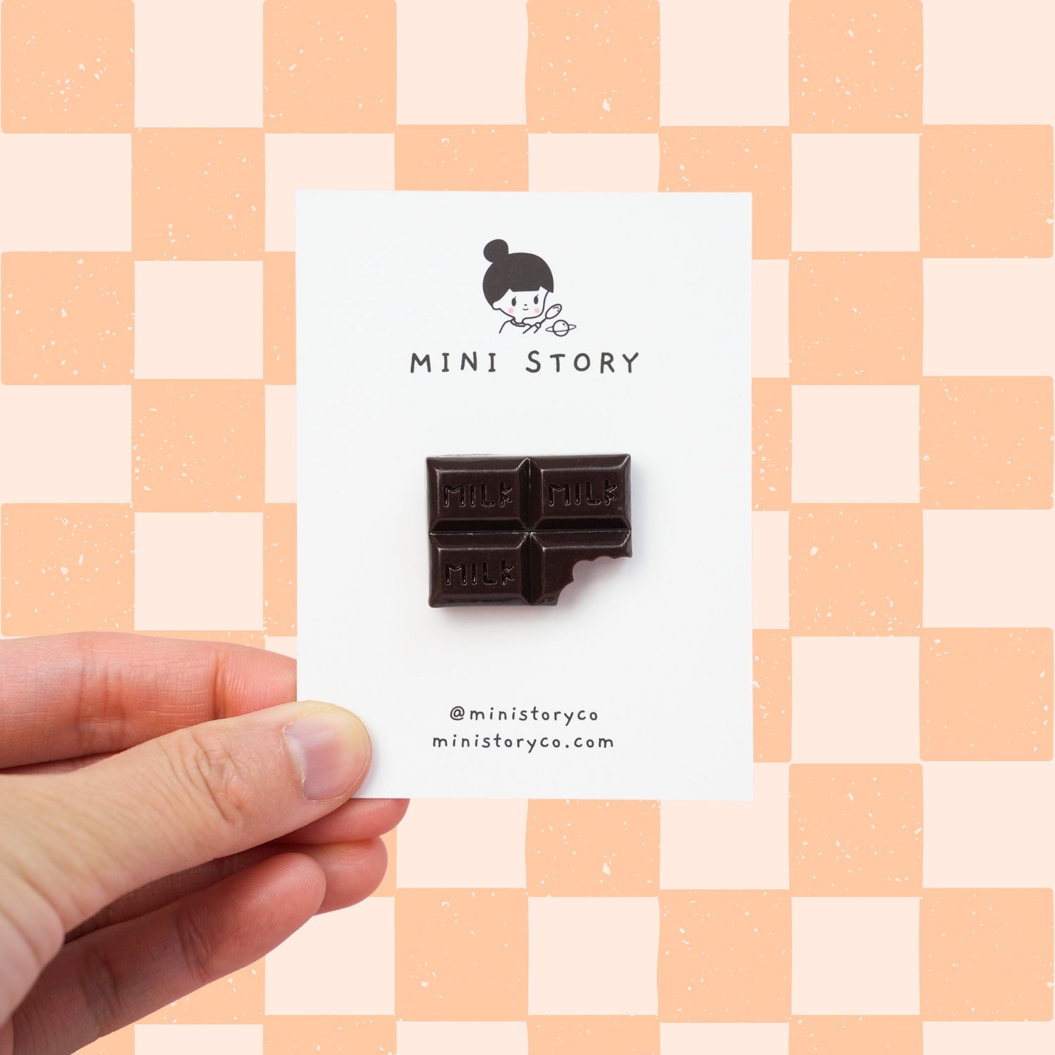 Milk Chocolate Pin