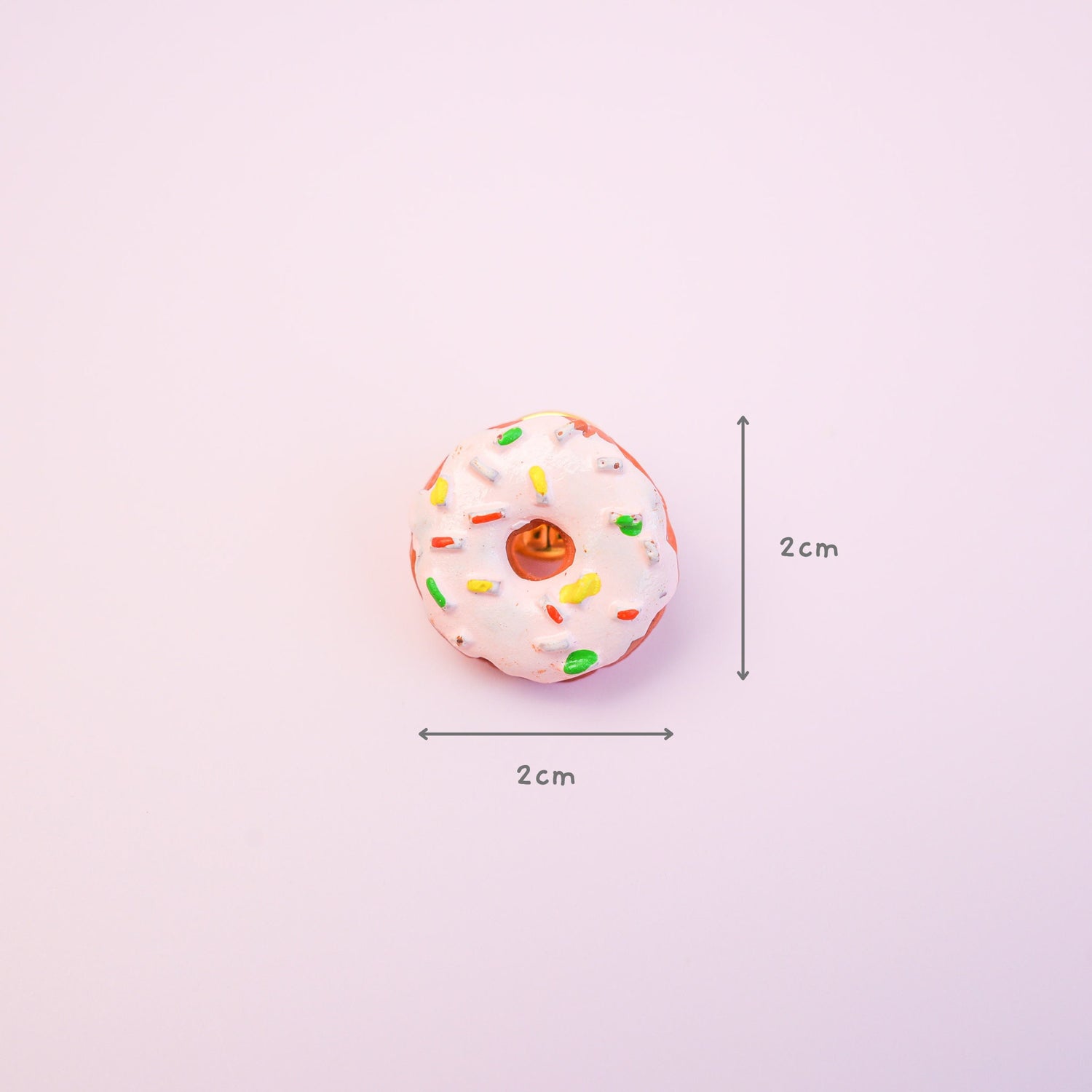 Rainbow Donut Pin