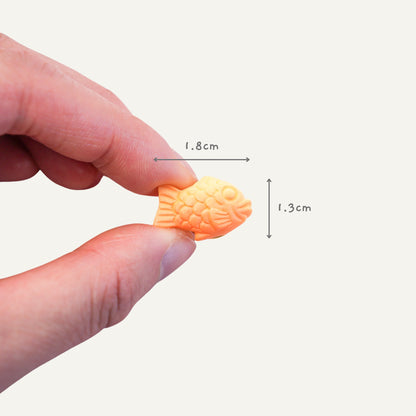 Japanese Taiyaki Brooch | Korean Bungeoppang Fish Bread Pin