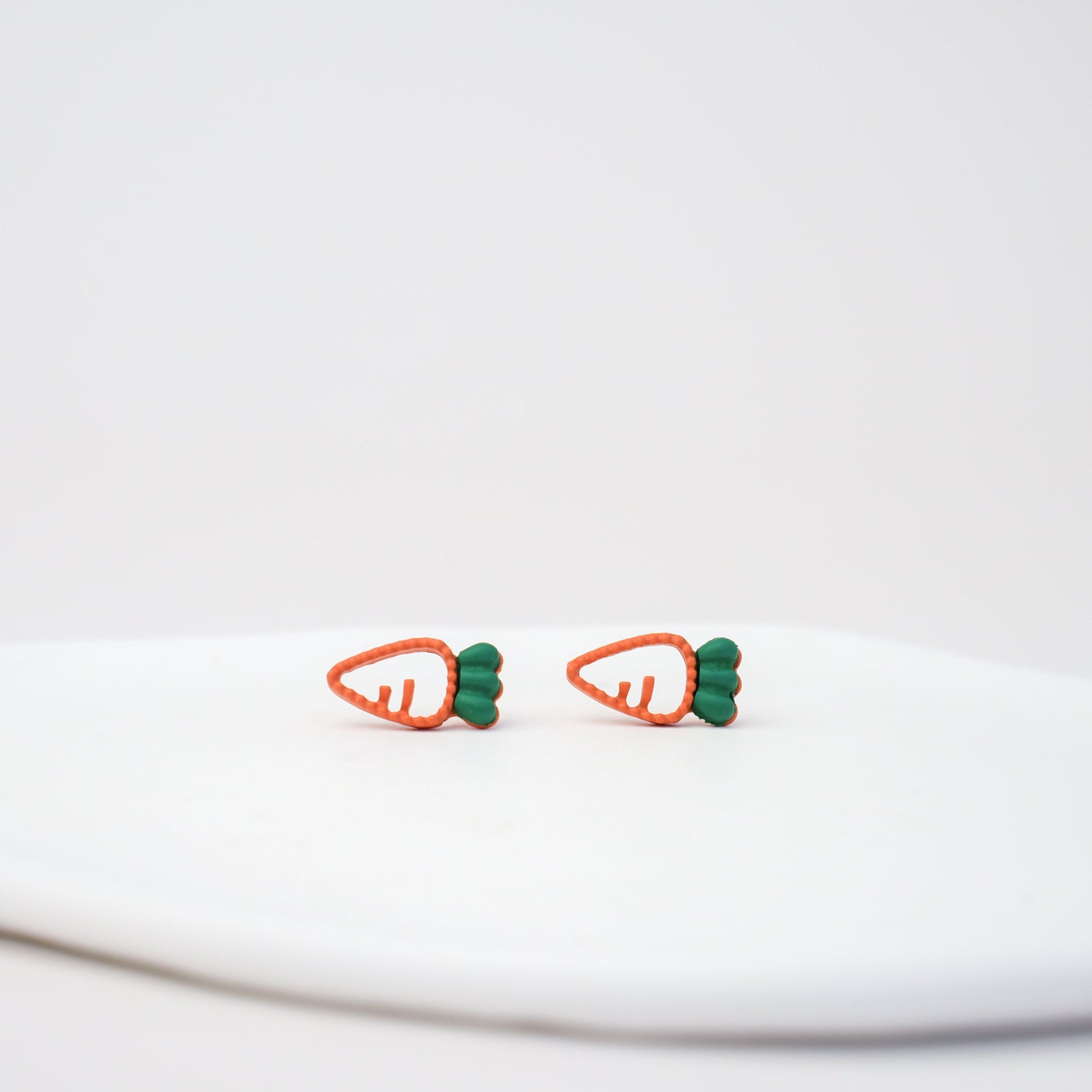 Carrot Stud Earrings