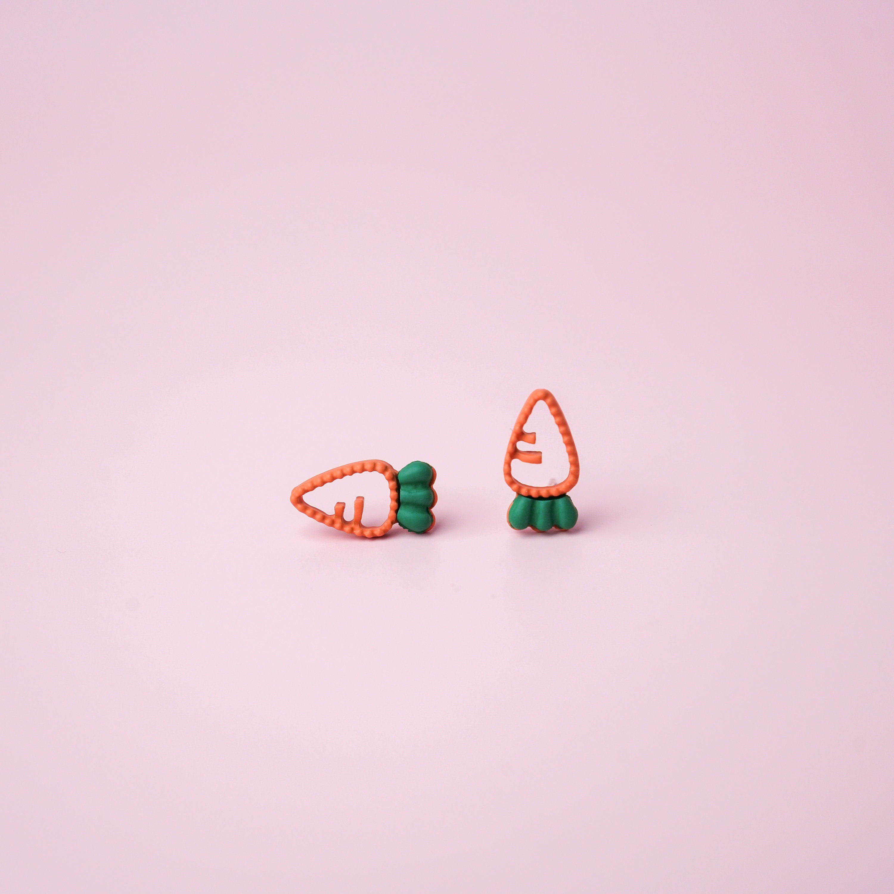 Carrot Stud Earrings