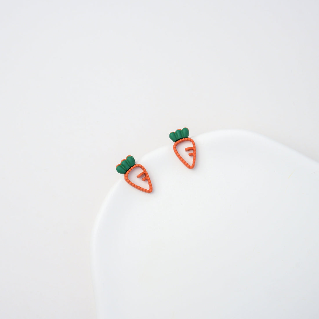 Carrot Stud Earrings