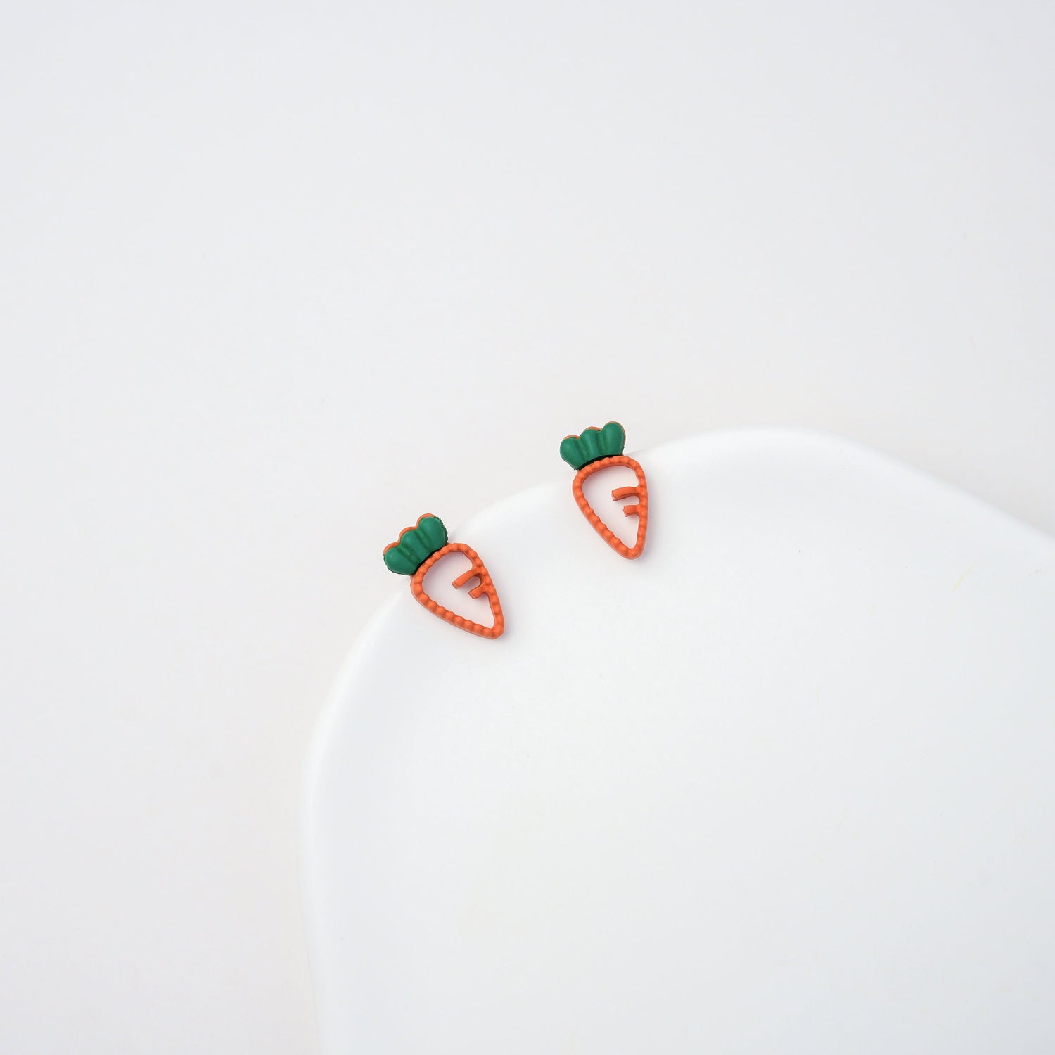 Carrot Stud Earrings