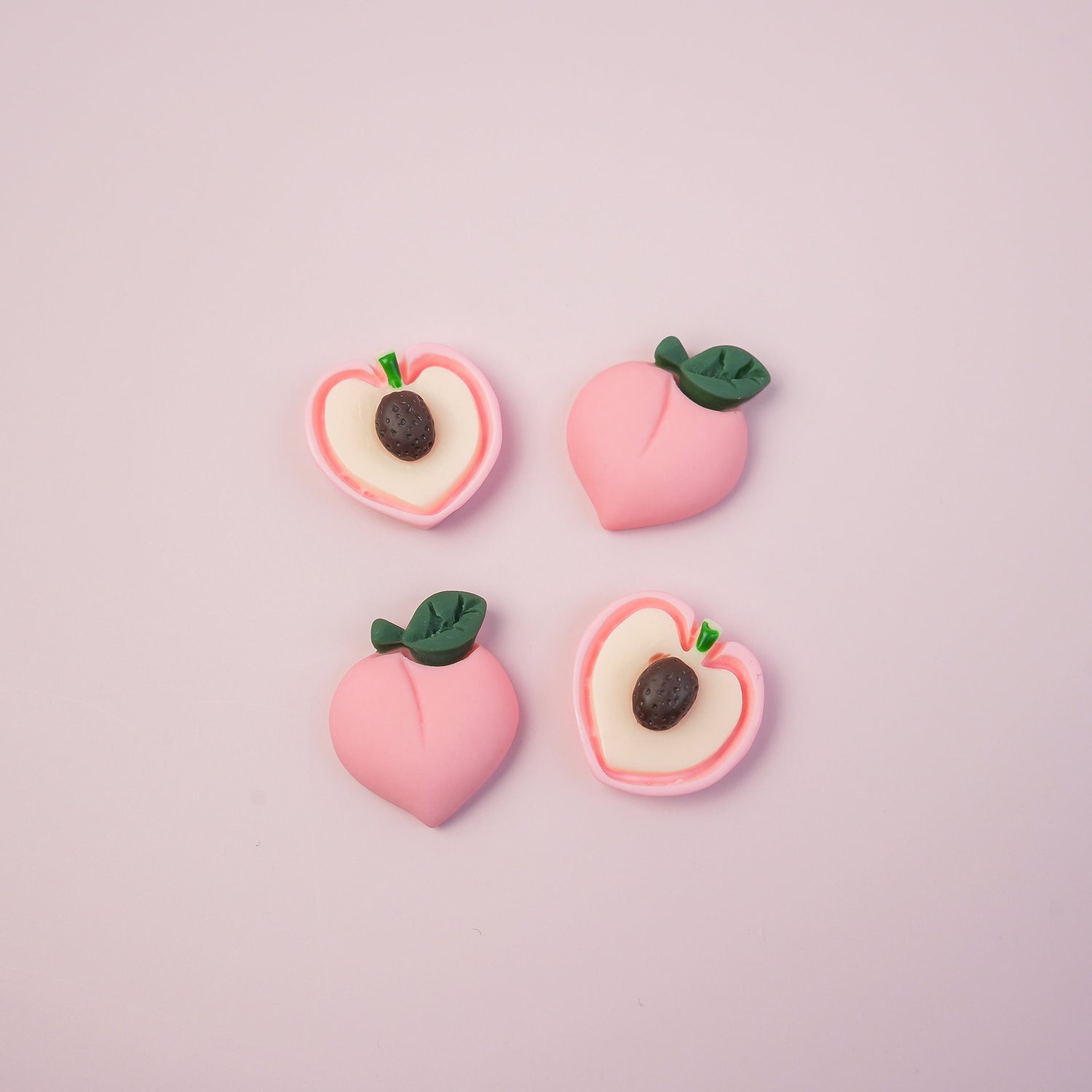 Pink Peach Pin Set