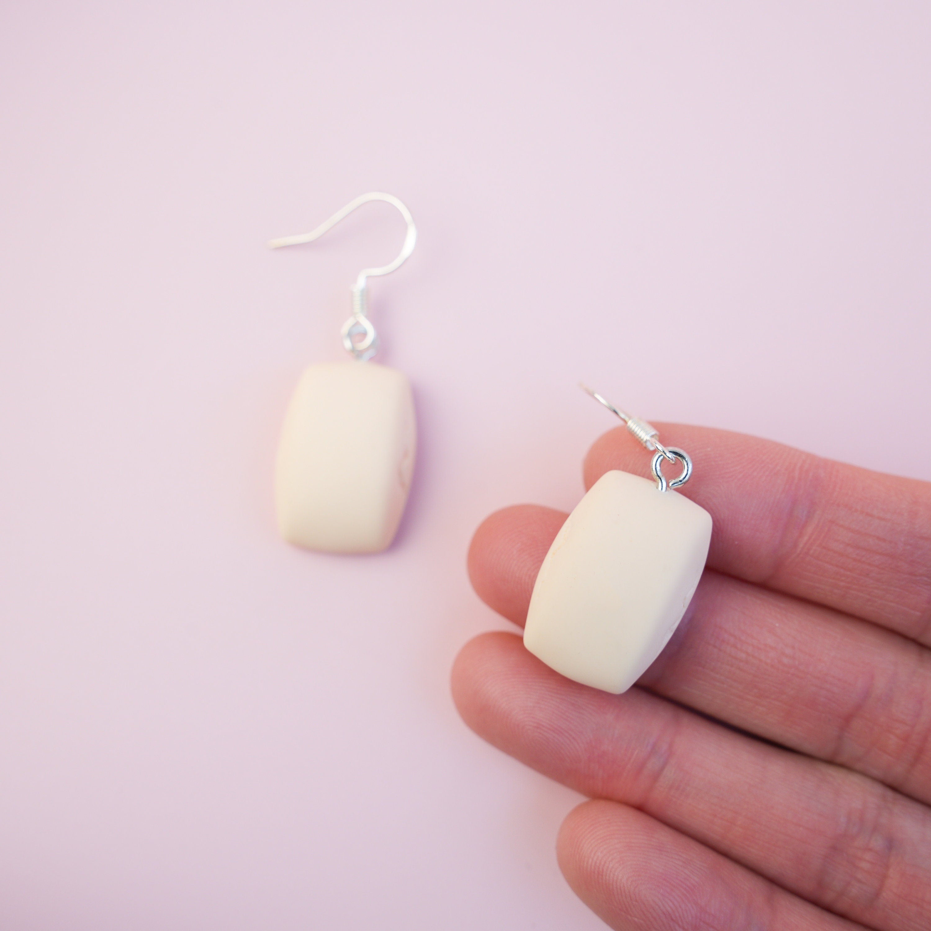 Steamed Bun Dangle Earrings