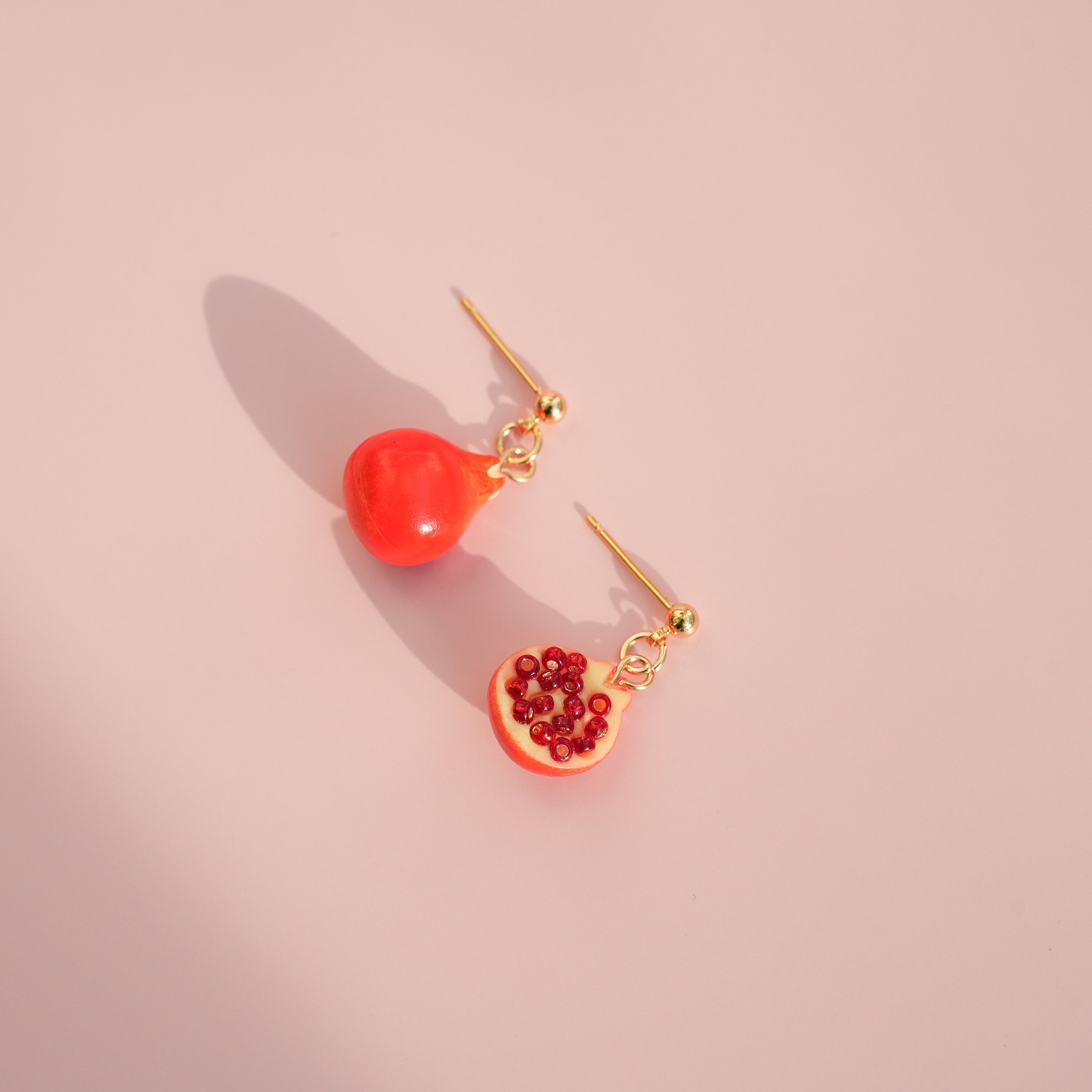 Pomegranate Dangle Earrings