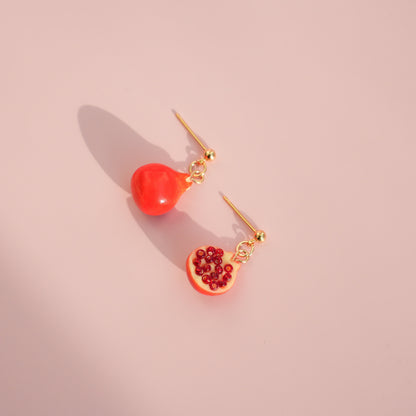 Pomegranate Dangle Earrings