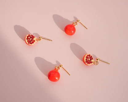 Pomegranate Dangle Earrings