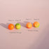 Mandarin Orange Brooch