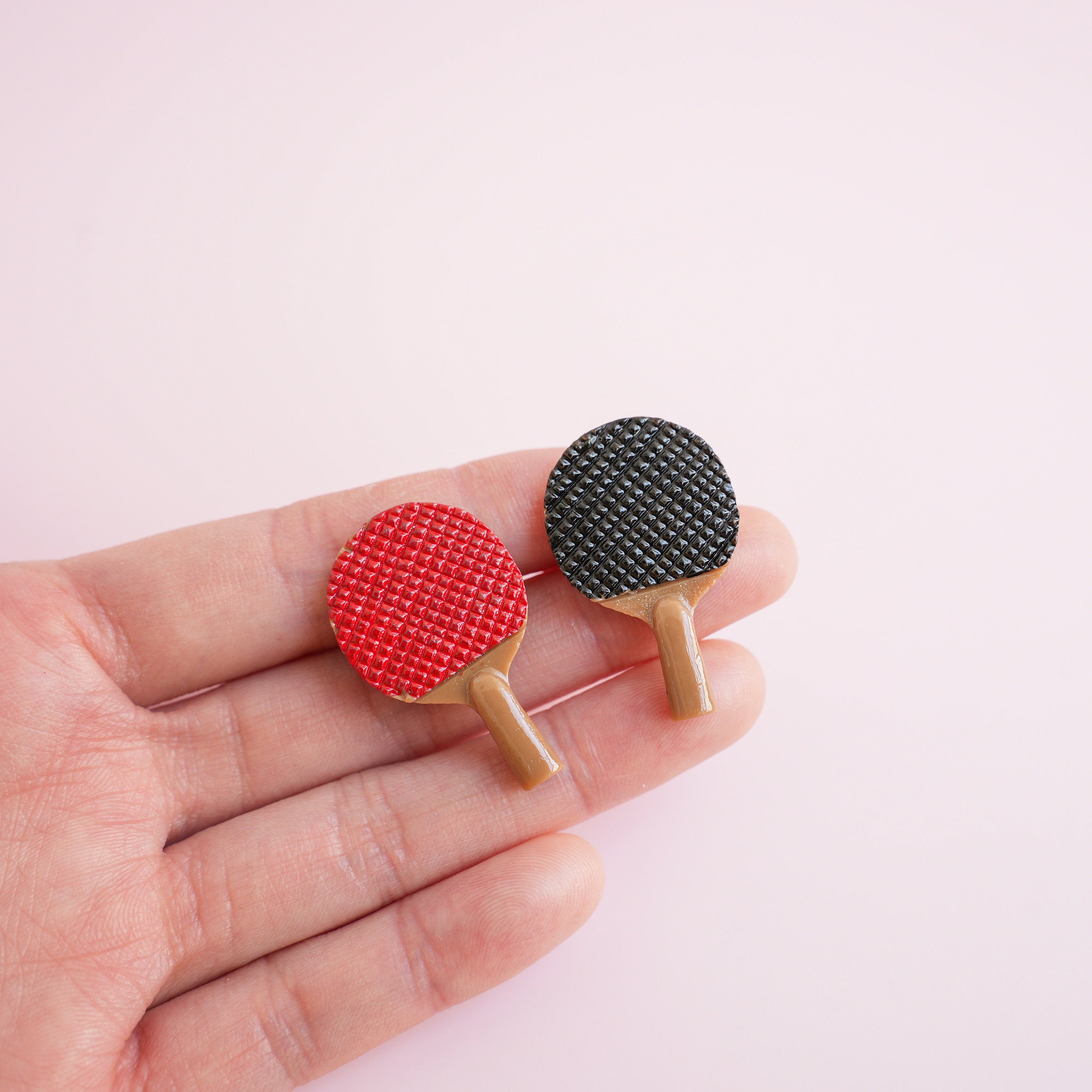 Ping Pong Bat Pin | Table Tennis Brooch