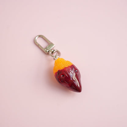 Korean Baked Sweet Potato Keychain
