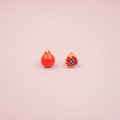 Pomegranate Stud Earrings