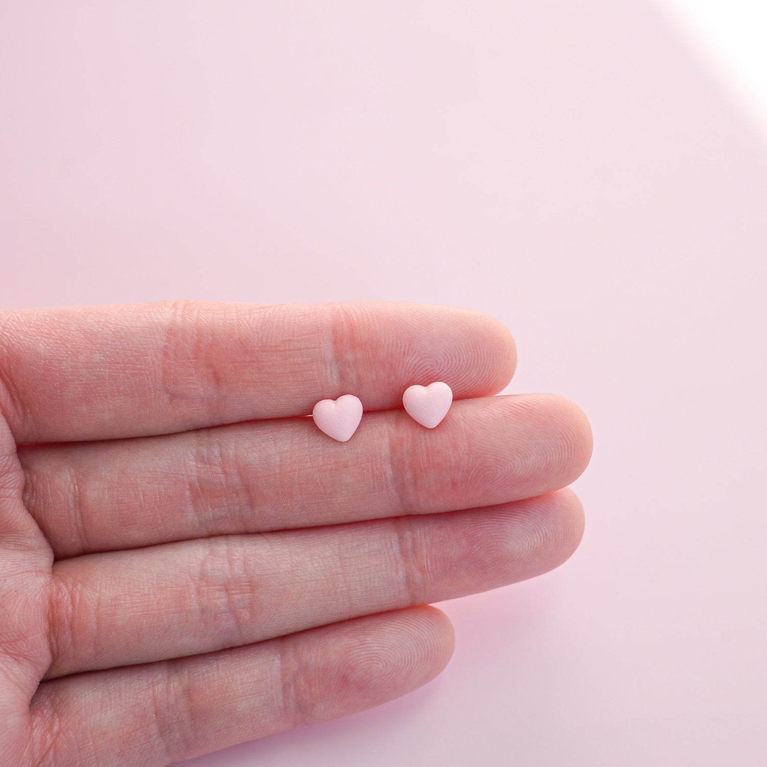 Tiny Heart Studs Earrings