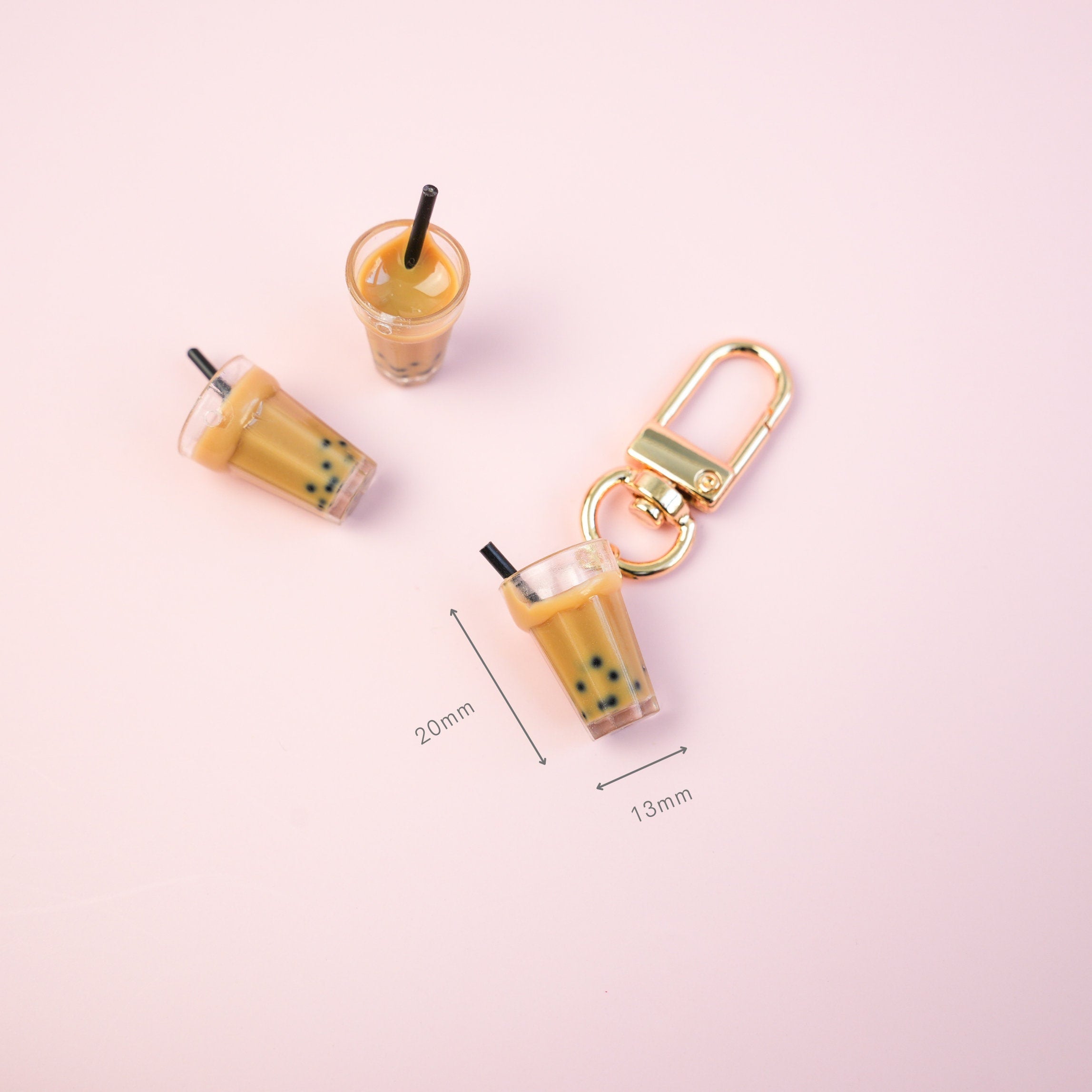 Bubble Tea Keychain