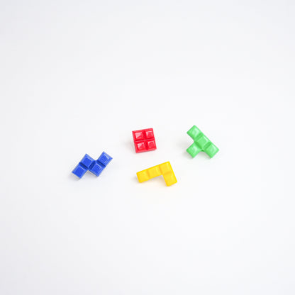 Retro Gaming Tetris Pin