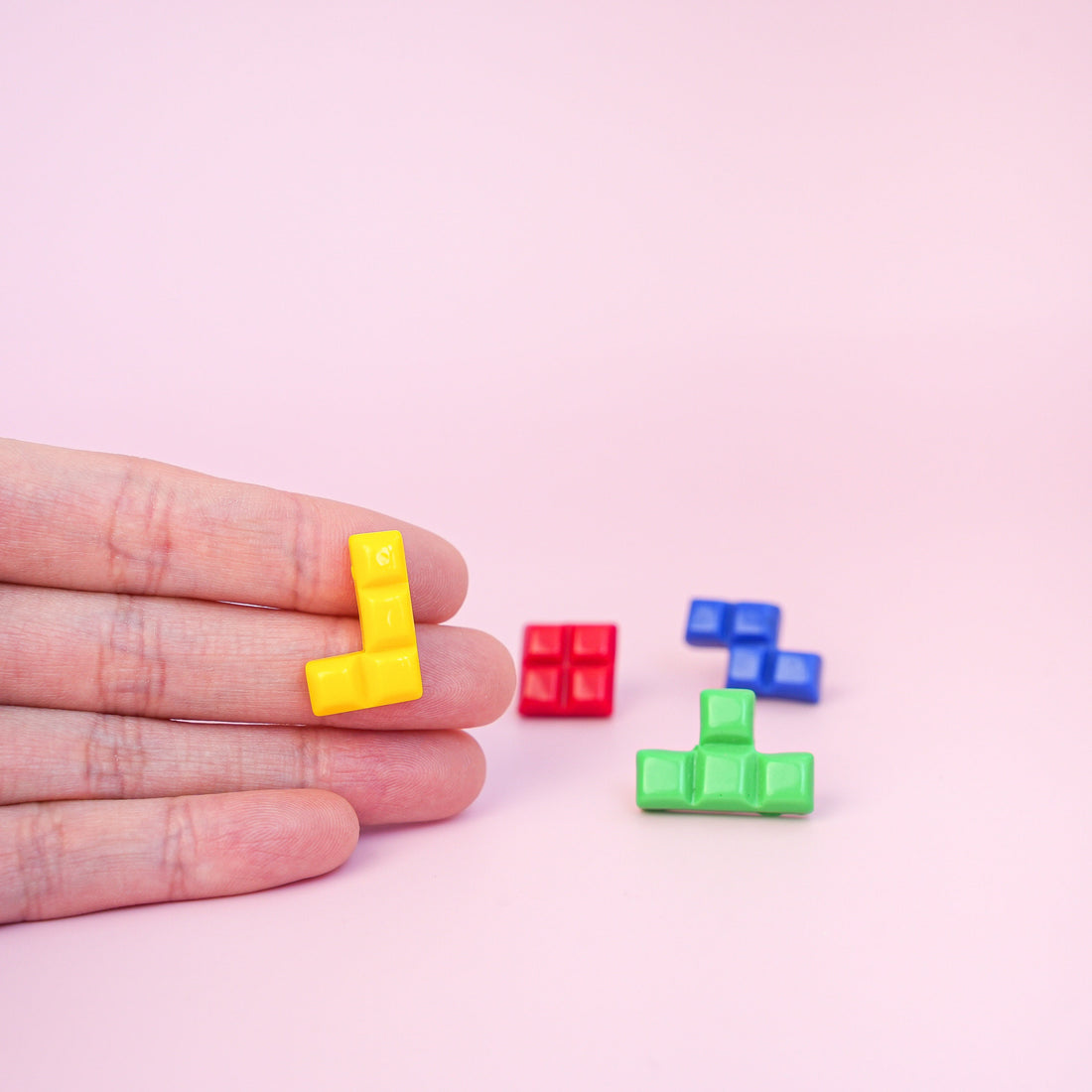 Retro Gaming Tetris Pin