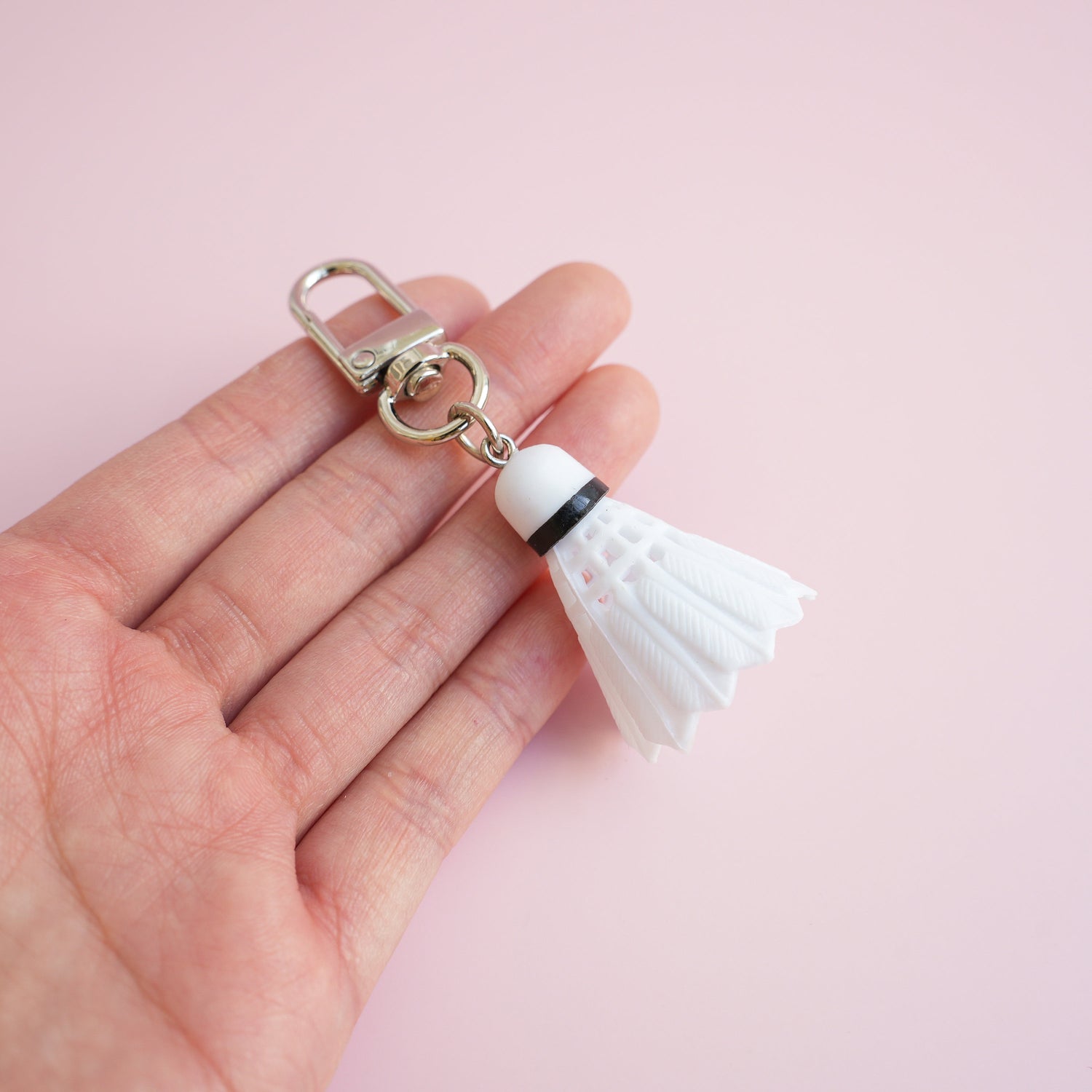 Badminton Keychain