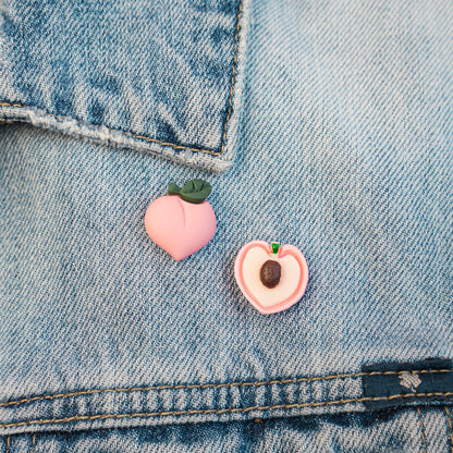 Pink Peach Pin Set