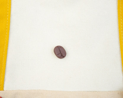 Coffee Bean Brooch