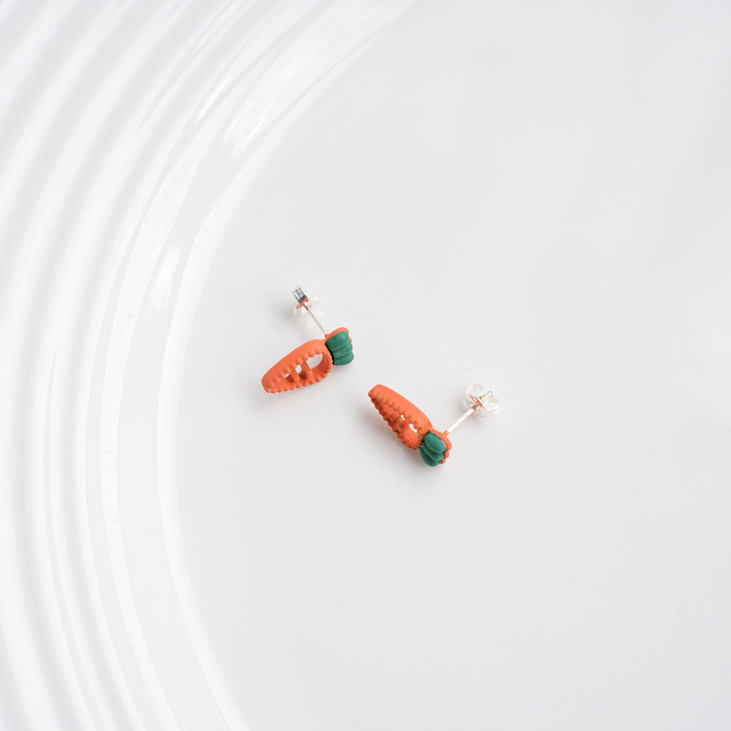 Carrot Stud Earrings