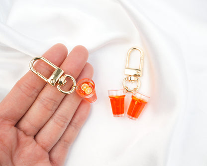 Lemon Iced Tea Keychain