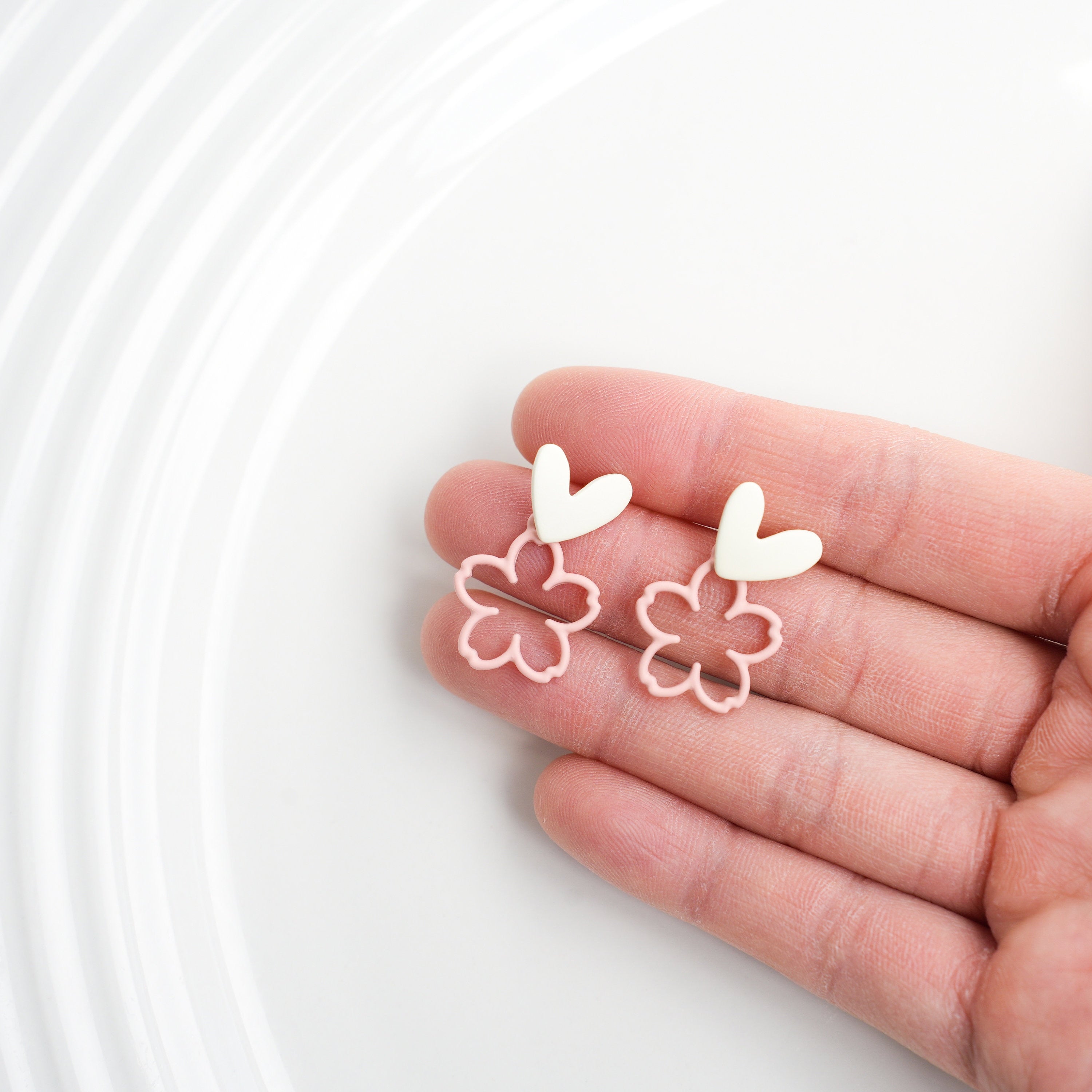 Sakura Flower Drop Earrings