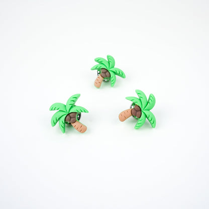 Tropical Palm Tree Pin