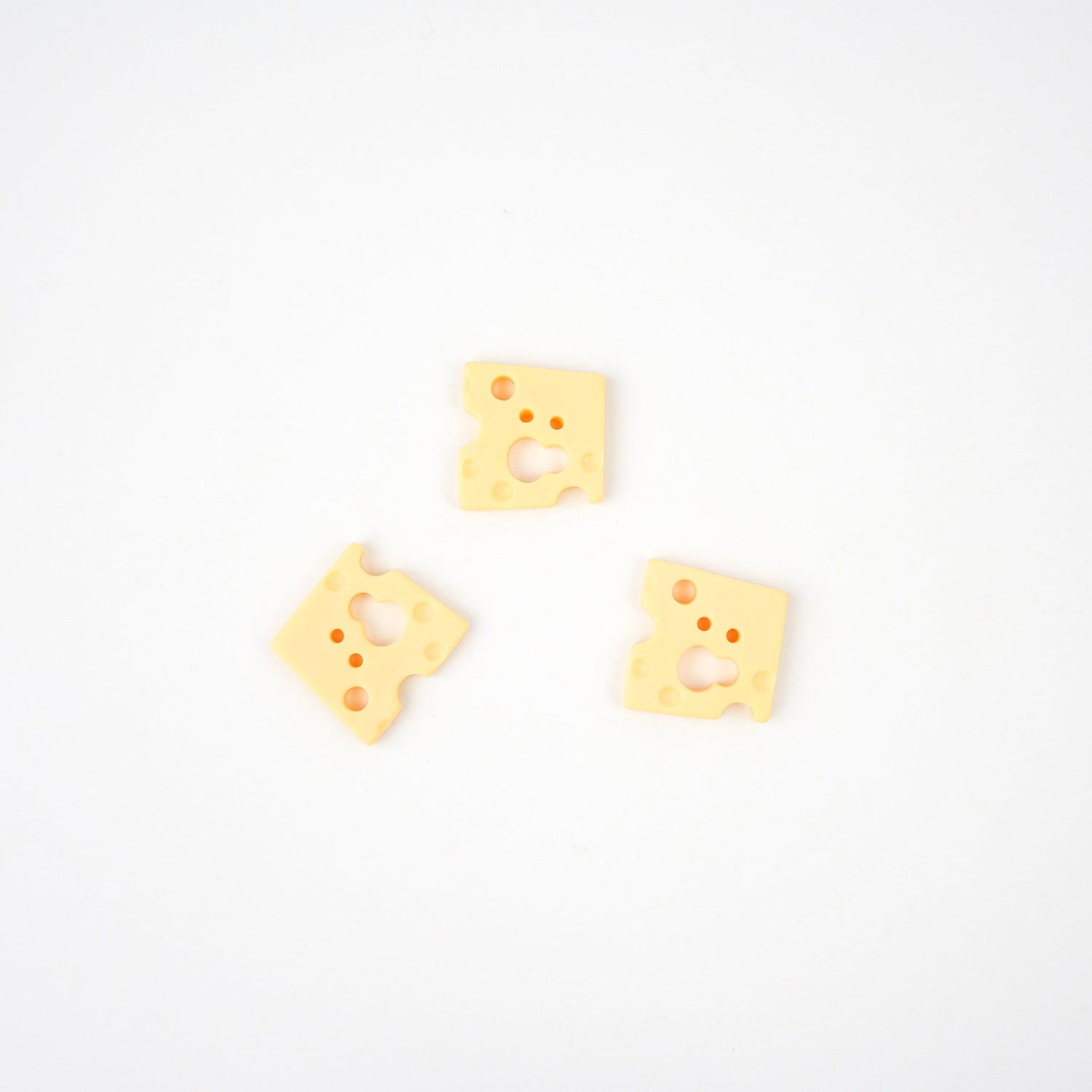 Swiss Cheese Slice Pin